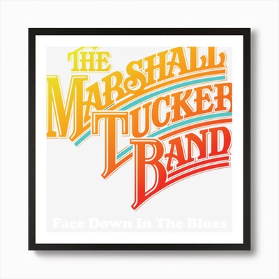 The Marshall Tucker Band 02 BK Kunst gerahmtes Wandbild Poster Leinwanddruck Bild