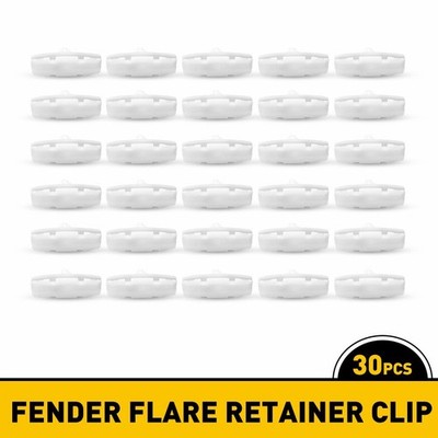 30pcs Fender Hardware Flare Clips Mounting For 18-20 Jeep Wrangler JL Gladiator