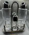Alessi 5070 Condiment Set Vinegar, Oil, Salt & Pepper Stainless Steel. — photo 3