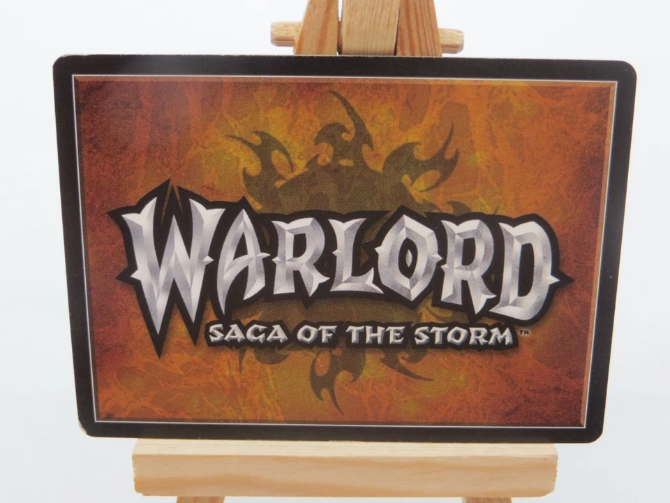 WARLORD Saga of the Storm CCG Free Kingdoms Character Card VRONISH 100/158 - Image 2 of 2