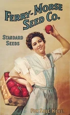 Vintage Advertising Reprint Poster Ferry-Morse Seed Co.