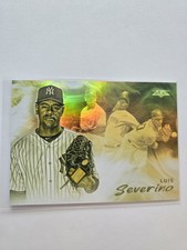 2019 Topps Fire Smoke and Mirrors Gold Minted Luis Severino #SM-12 AA74