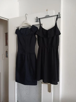 robes femme qté deux neuve taille 34 marine et noir au prix de 10 euros le lot - Photo 1/2
