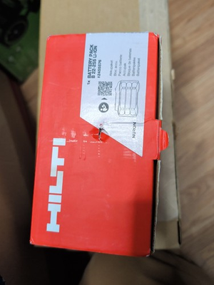 #ad #ad HILTI B 22 255 12AH BATTERY B 22 255 Li ion Heavy Duty $225.00