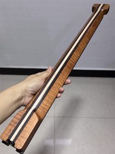24Fret Headless 5-Piece roasted Flamed Maple Neck part rosewood T contour