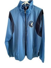 NBA Minnesota Timberwolves G-III Sports by Carl Banks XXL  Zip Track Jacket EUC