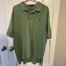 Polo Ralph Lauren Men's Polo Cotton Green XL