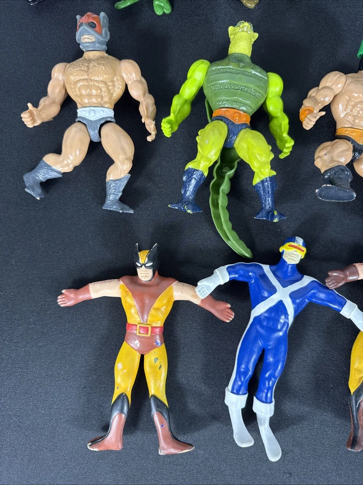 Action Figure Lot Teenage Mutant Ninja Turtle He-Man Marvel Foto 4 de 4