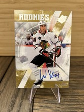 2023-24 SPx - Rookies Autographs #142 Wyatt Kaiser (AU, RC) Chicago Blackhawks