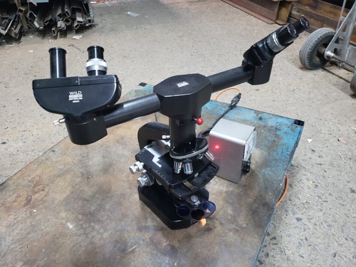 WILD Heerbrugg M20 - 27197 Double head modular Microscope