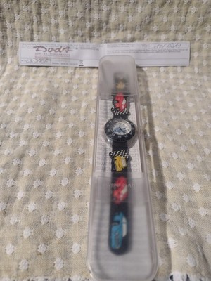 Original Swatch Uhr ''Neu'' Crystal Blue Kids in Original Verpackung.Sammlerstueck