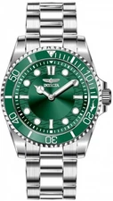 Invicta Pro Diver Quartz Green Dial Men's Watch 49695