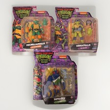 3-TMNT Teenage Mutant Ninja Turtles Mayhem Michelangelo Donatello & Superfly