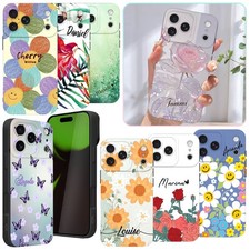 Charming Flower Silicone Phone Case For iPhone 17 16 15 14 13 Personalized Cover