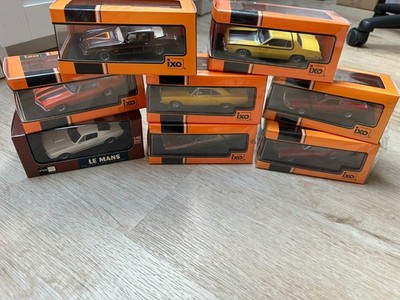 Konvolut, 8 US Muscle Cars in 1:43 - IXO-Models - Neuwertig