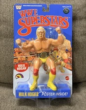 WWE LJN MATTEL SUPERSTARS HULK HOGAN 8" ACTION FIGURE 1980s RETRO - NEW IN HAND