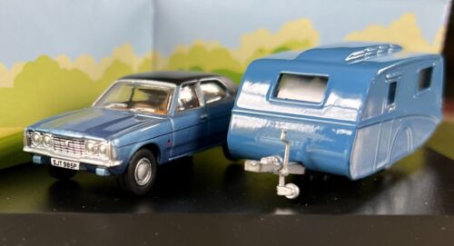 Only Fools and Horses Stan and Jean Trotter Ford Cortina & Caravan Set OO Gauge - Picture 3 of 6