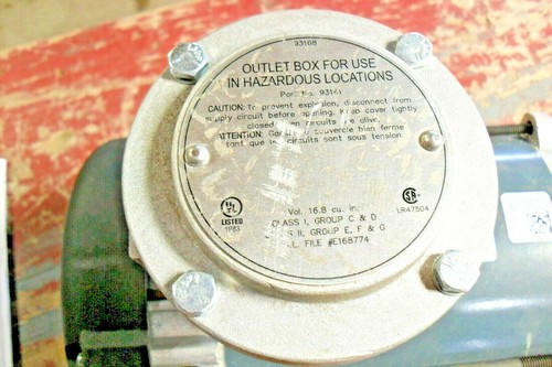 Marathon 56T17G5319D P 3/4 hp, 3 ph, Hazardous Location Motor - Picture 7 of 7