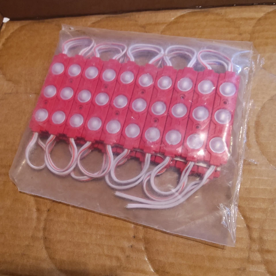 SMD LED Injection Module IP67 DC12V Waterproof Highlighted Lamp 60 Lights  - Image 2 of 2