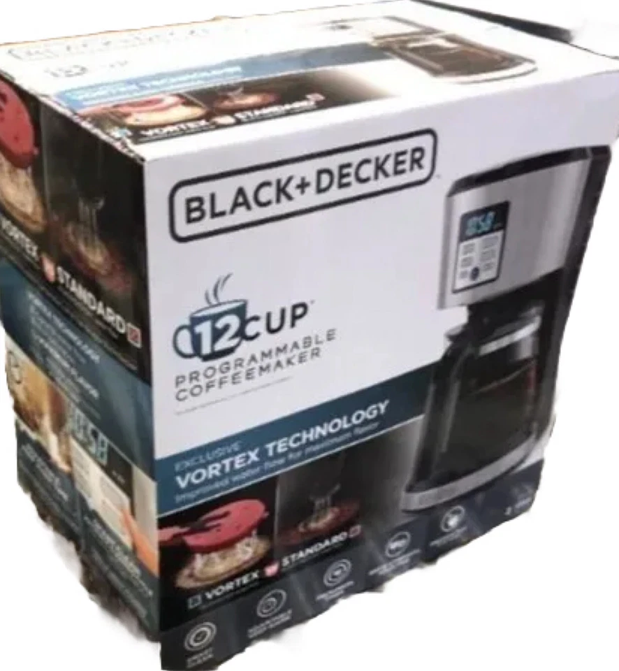 BLACK+DECKER CM1331S-1, 12-Cup, Silver Coffee Pot - Image 3 of 3