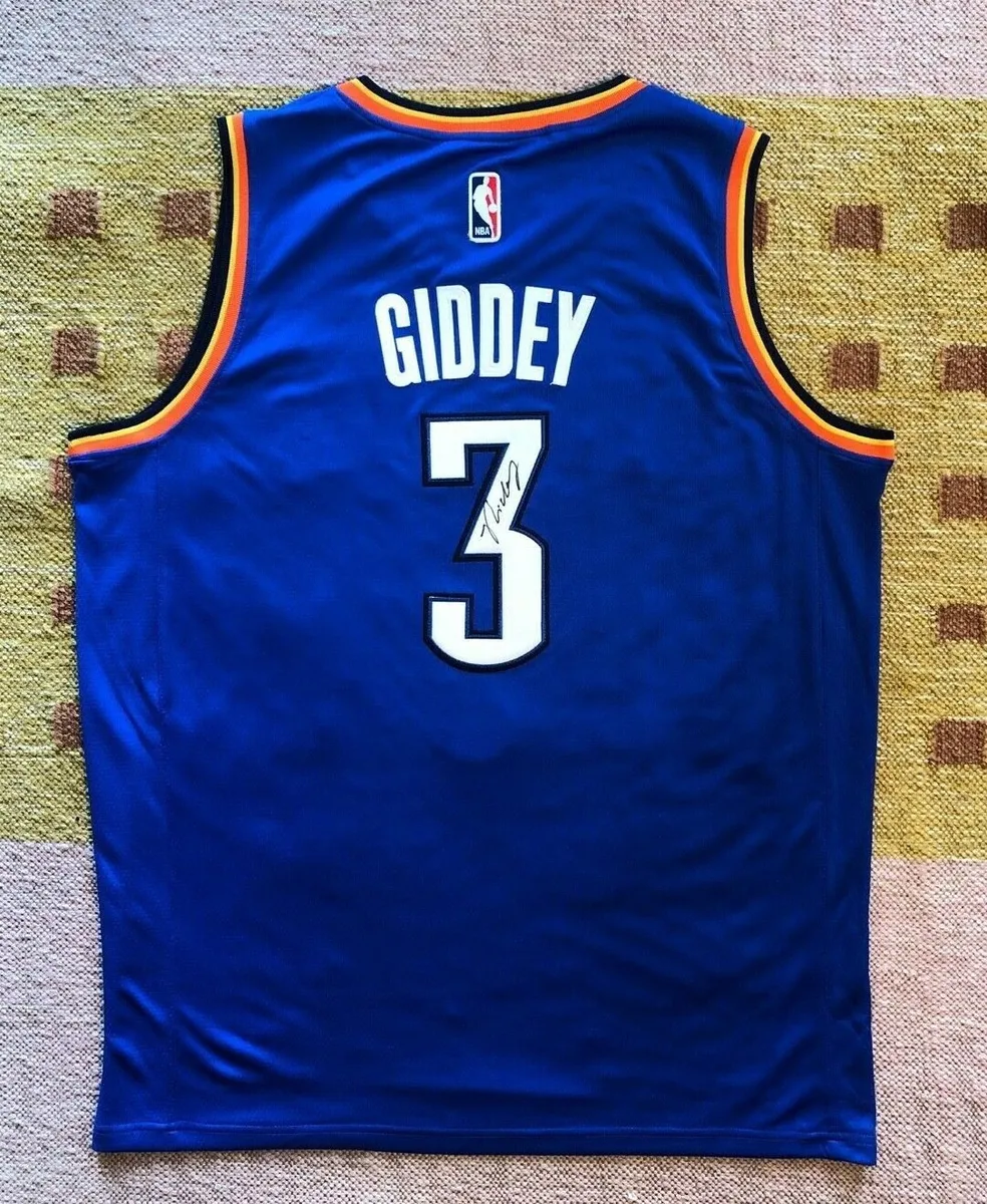 Josh Giddey Signed Autograph RARE Oklahoma City Thunder Jersey Australia  NBA