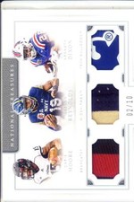 moore reynolds dixon rc triple jersey navy la tech bearcats 6C college 2/10 2016