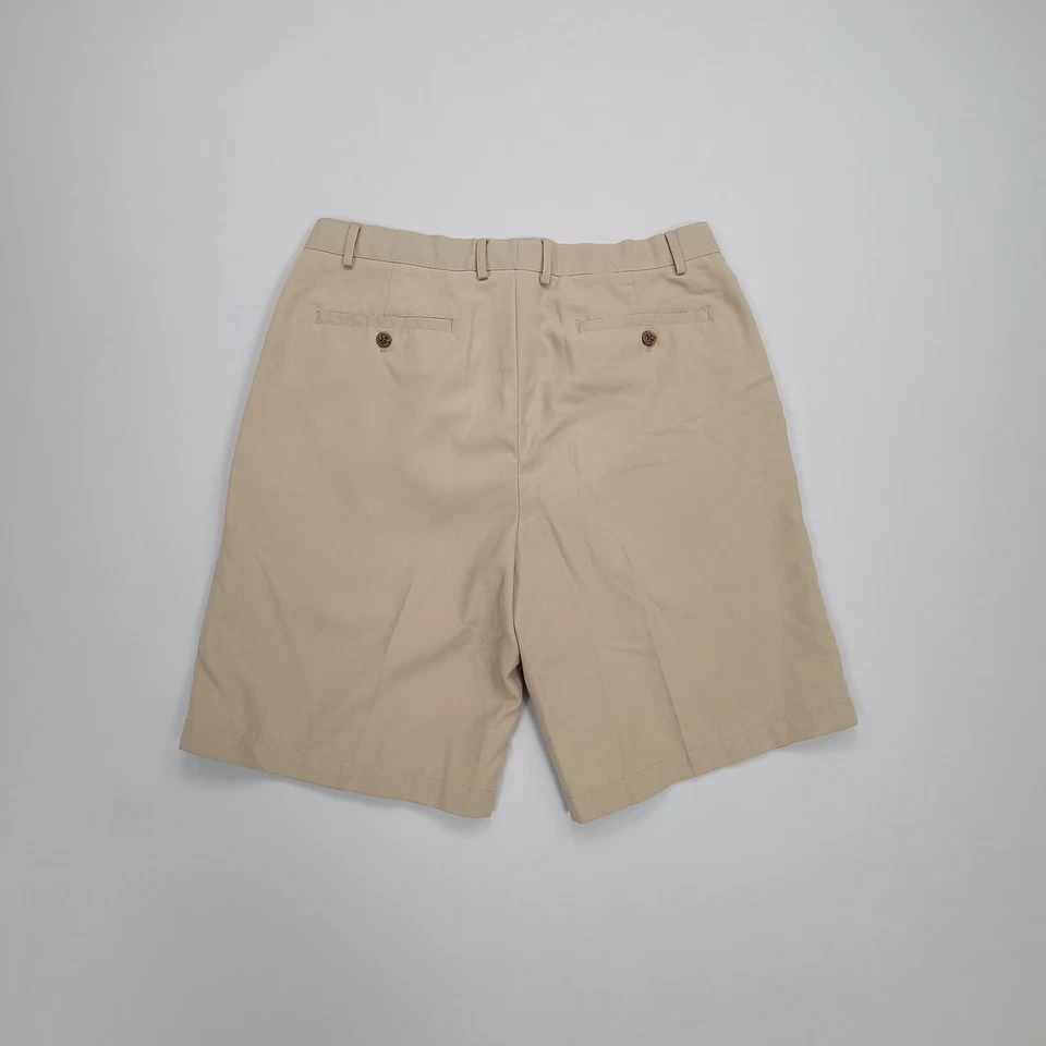 Caribbean Joe Shorts Mens 34 Beige Khaki Casual Outdoors Comfort Mens - Image 2 of 4
