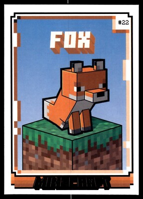 2024 Panini Minecraft #22 Fox Base Set