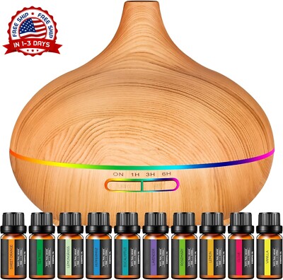 Difusor De Aromas Para Casa El Hogar Aceites Esenciales Aromaterapia Electrico