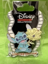 STITCH flower PETALS & PALS DISNEY DSF DSSH LE pin