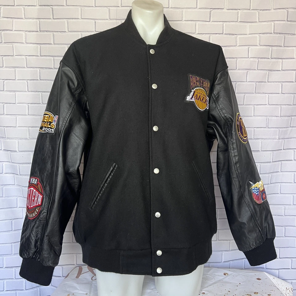 JEFF HAMILTON LA Lakers Back to Back Championship 2001 Sz XXL - Image 3 of 4