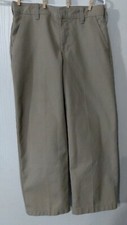 A School Apparel Inc. tan pants size adjustable waist Size 14