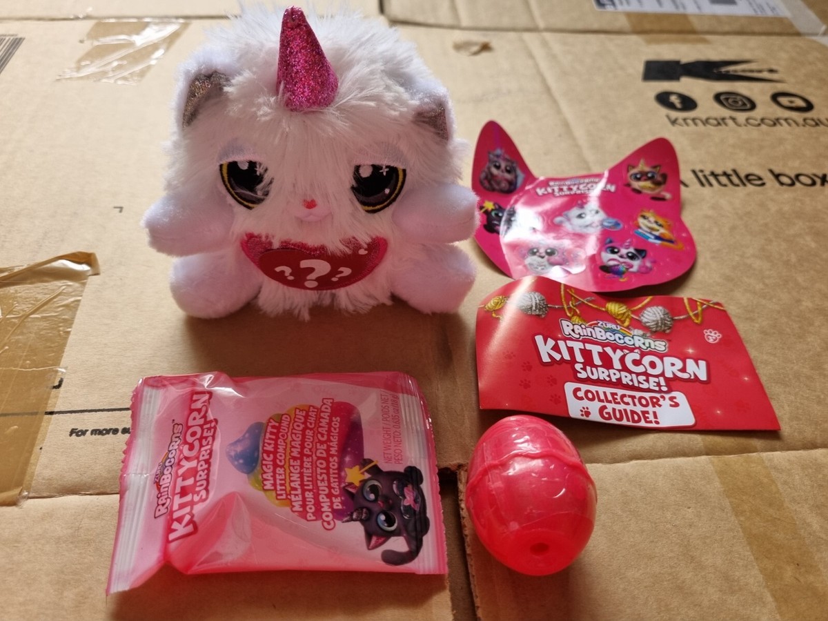As New Ex-display Zuru Rainbocorns Kittycorn Surprise, plush cat
