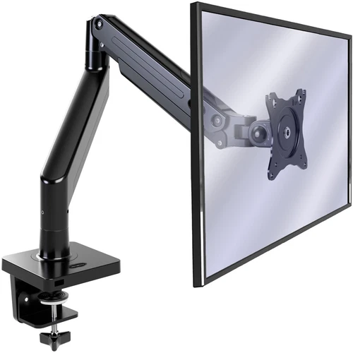 Large Monitor Arm Mount 24-49" | Fully Adjustable Desk Stand Bracket with Clamp