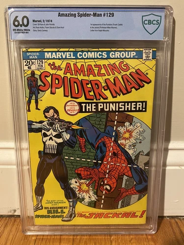 Amazing Spider-Man 129 First Appearance of The Punisher! CBCS 6.0 (NOT CGC)