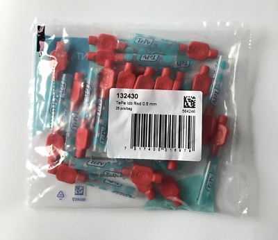 Tepe Interdentalbürsten ROT Größe 2 x 2 Packungen à 25