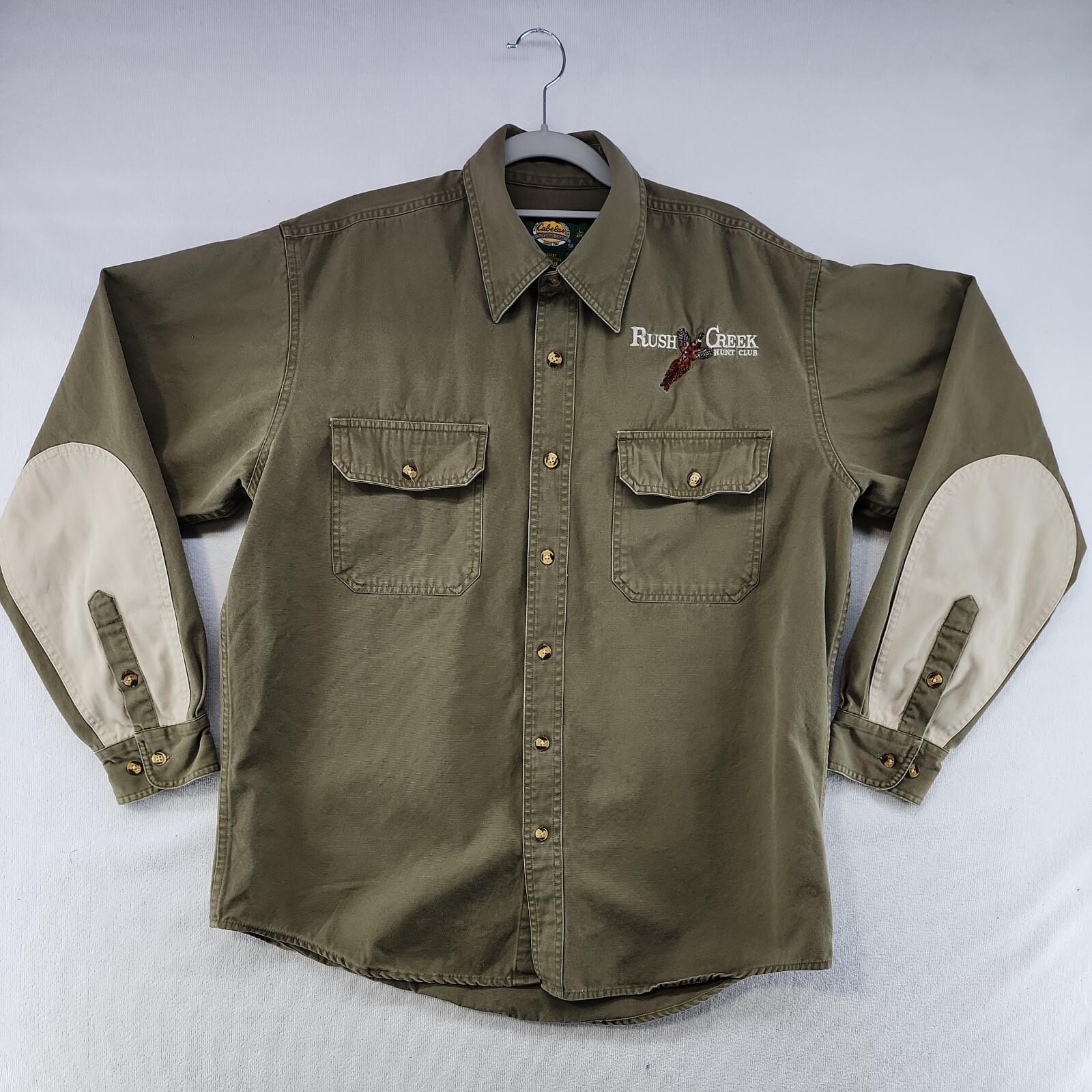 Cabelas Men's Large Button Down Hunting Shirt for Outdoor Hiking & Shooting-image