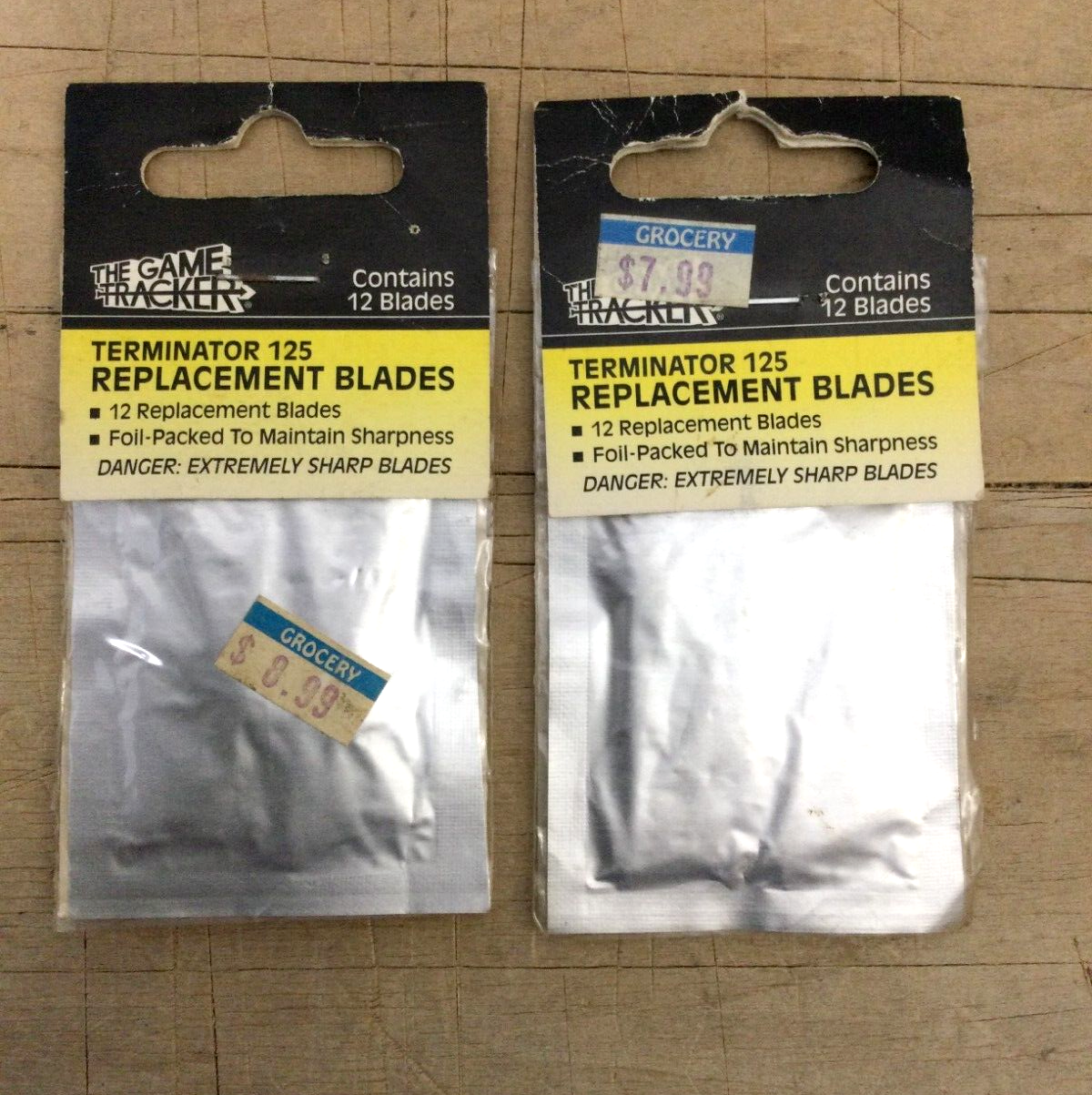 Terminator Blade Terminator 125 by The Game Tracker 12 Replacement Blades Model 1150 ...