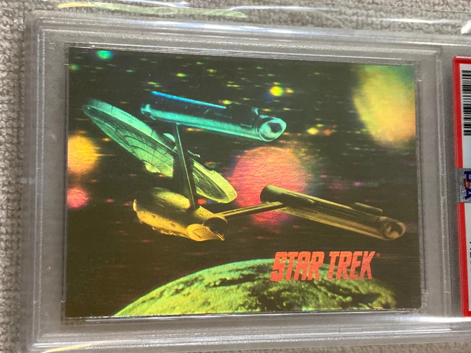 1991 Impel Star Trek 25th Anniv. Holo #H1 PSA 7 NM Slabbed Graded Card - Image 2 of 4