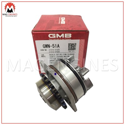 21010-31U25 WATER PUMP FOR NISSAN VQ20DE VQ30DE VQ35DE CEDRIC