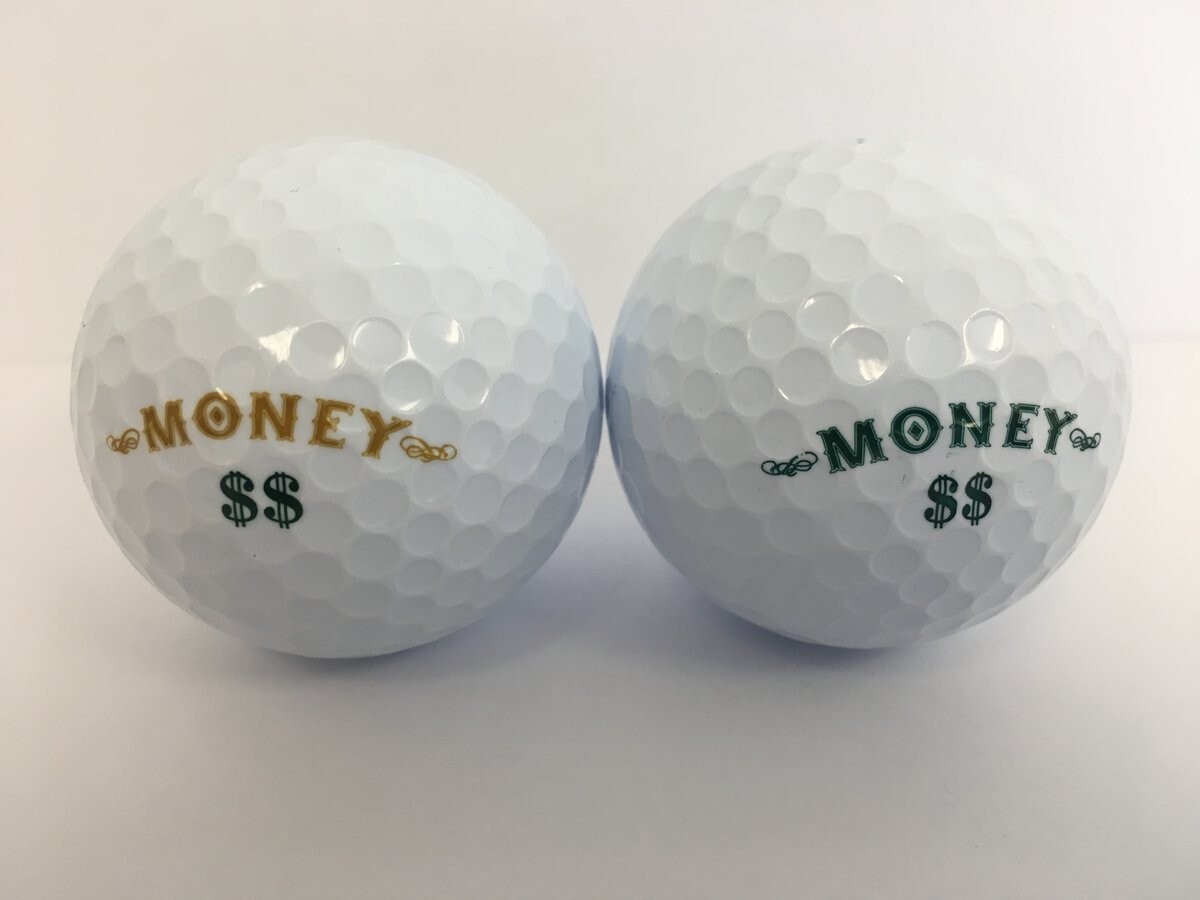 14 Mint Slazenger MONEY Golf Balls - AAAAA 5A (3 Gold)