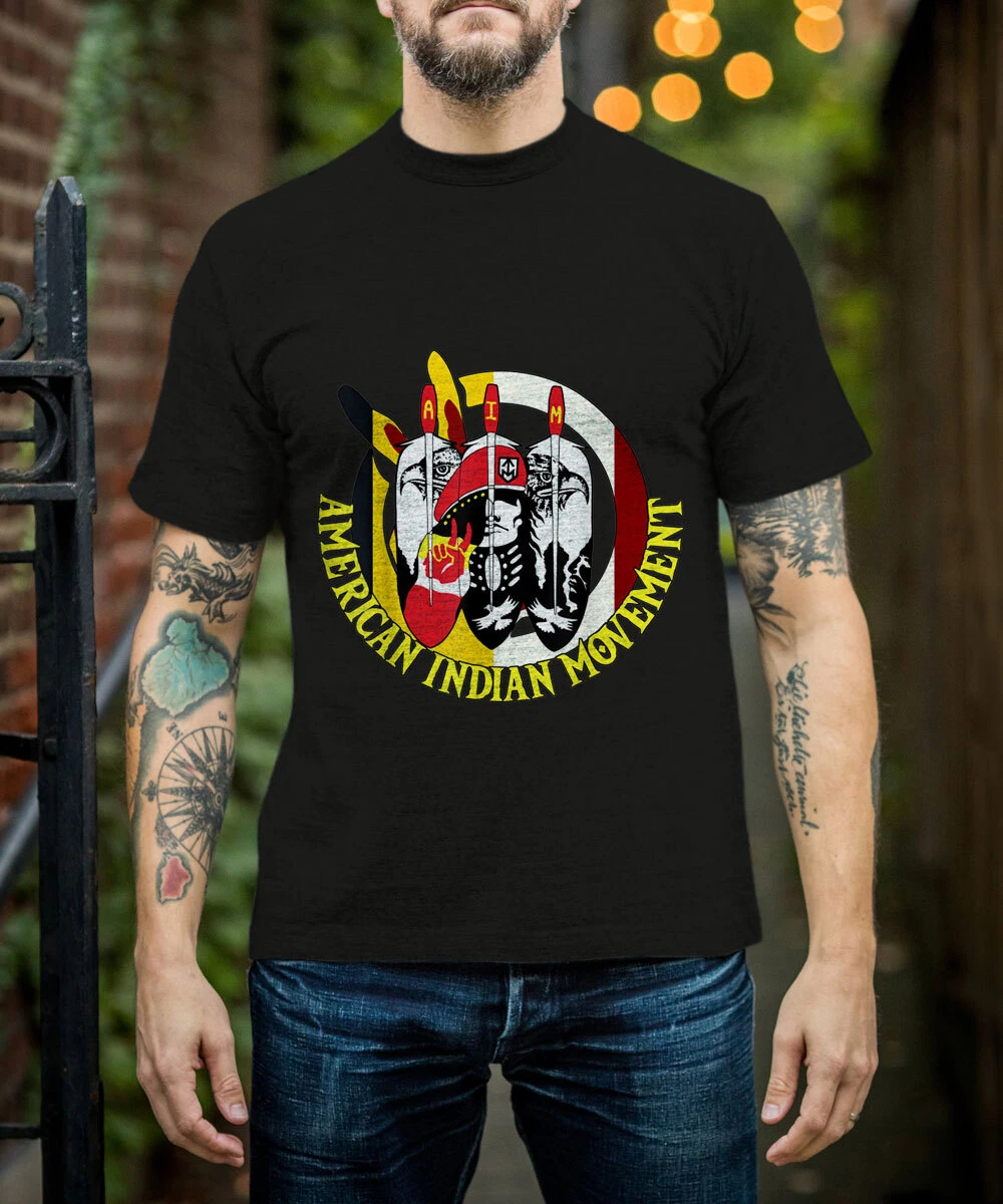 Red indian t shirt 2025