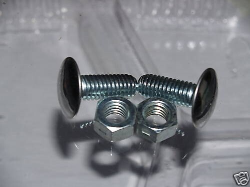 Boulons Pare-chocs Acier Inoxydable 7/16-14 X 1" - Tête Arrondie, écrous Inclus - Qualité 8 | Kit Fixation Pare-chocs