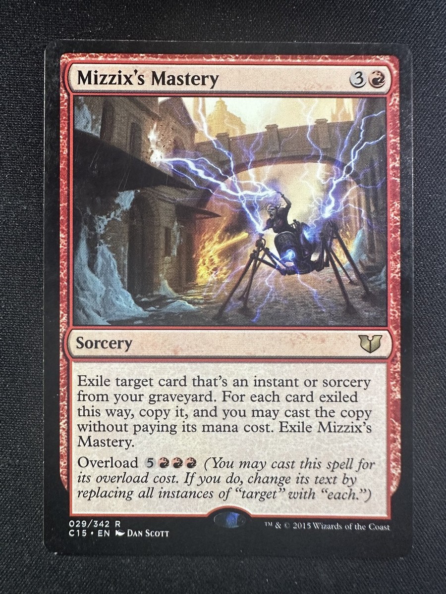 MTG Magic the Gathering 029/342 Mizzix's Mastery Commander