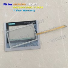Membrane Keypad + Touch Screen Glass Fit for SIEMENS KTP400 6AV6647-0AK11-3AX0 *