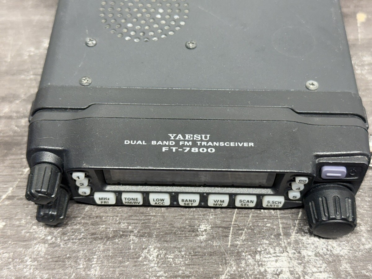 STANDARD FT-7800 144/430 20W　(USED) Standard FT-7800 Dual Band Radio 20W 144/430MHz New Spurious