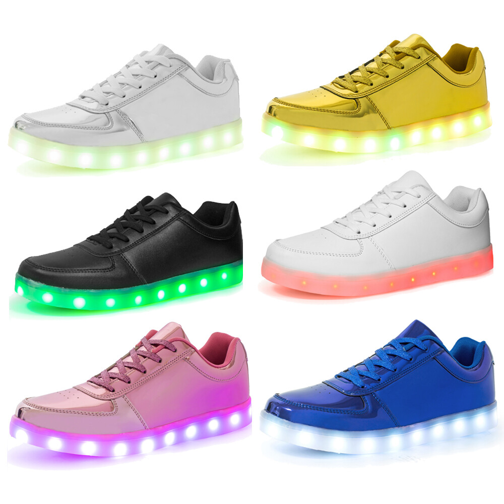 PANTOFOLA D’ORO Scarpe luminose LED scarpe luminose scarpe luminose scarpe da ginnastica colorate scarpe lampeggianti