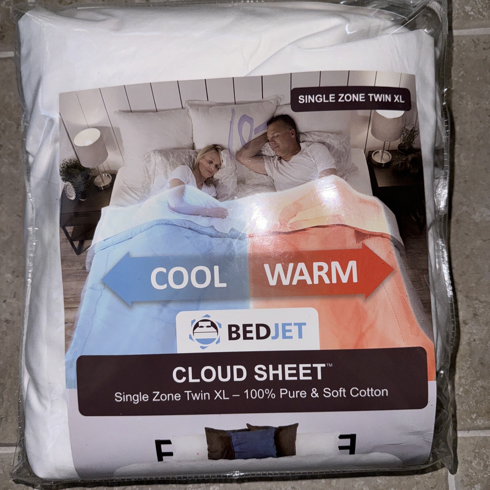 BedJet Cloud Single Zone Cool/Heat TWIN XL 100 Pure & Soft Sateen Cotton Sheet eBay