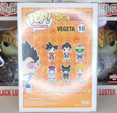Funko Pop! Vegeta Special Edition Metallic Vaulted #10 Dragon Ball