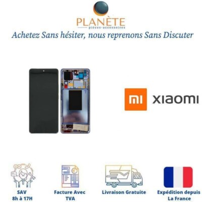 Écran LCD - XIAOMI - 12T Pro - Gris - Châssis Premium - Vitre